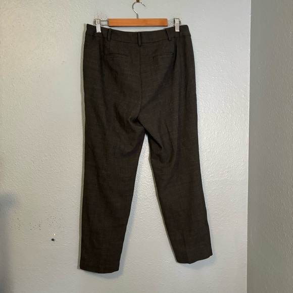 Talbots Women’s Chatham Grey Wool Tapered Cropped Trouser - Picture 7 of 11